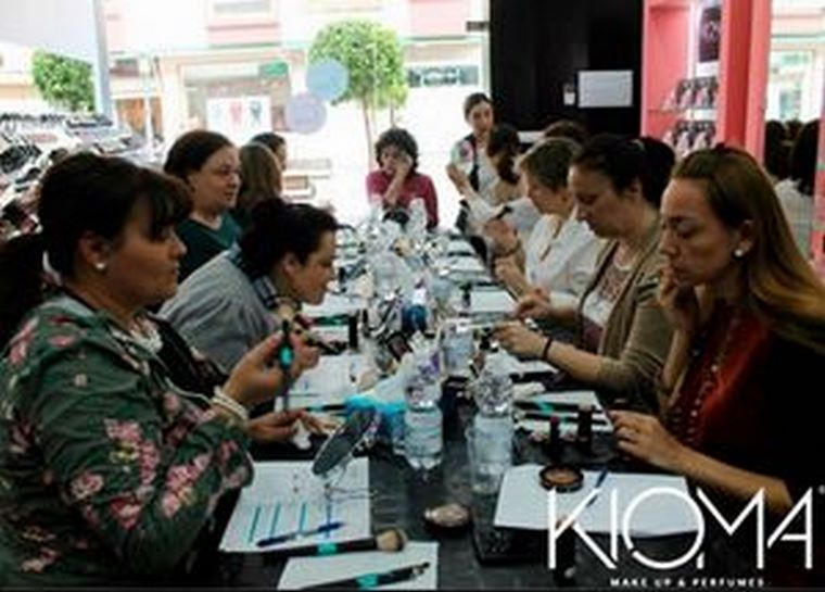 Master Class de maquillaje en Kioma