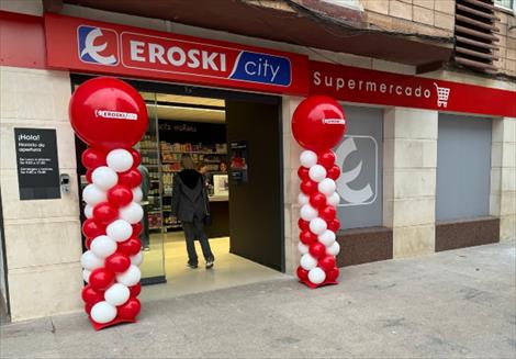 EROSKI INAUGURA UN NUEVO SUPERMERCADO FRANQUICIADO EN SACEDÓN, EN GUADALAJARA